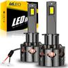 AILEO H1 LED Car Equipped with New Upgraded CSP LED Heat Dissipation Long Life of Over Error IP68 Integrated Easy Light Distribution Technology Bulbs,