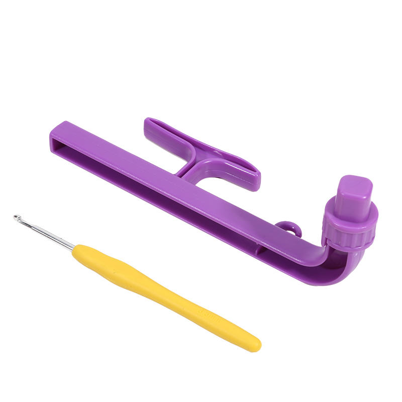 Crochet Helper Tool for Beginners Practical Crochet Accessory Handmade Knitting Knit Craft Diy Tools - Suitable for Home Travel Daily Use High Quality