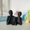 3D Printed Minimalist Figure Statue Plastic Parent-Child Figurine  Modern Home Decor