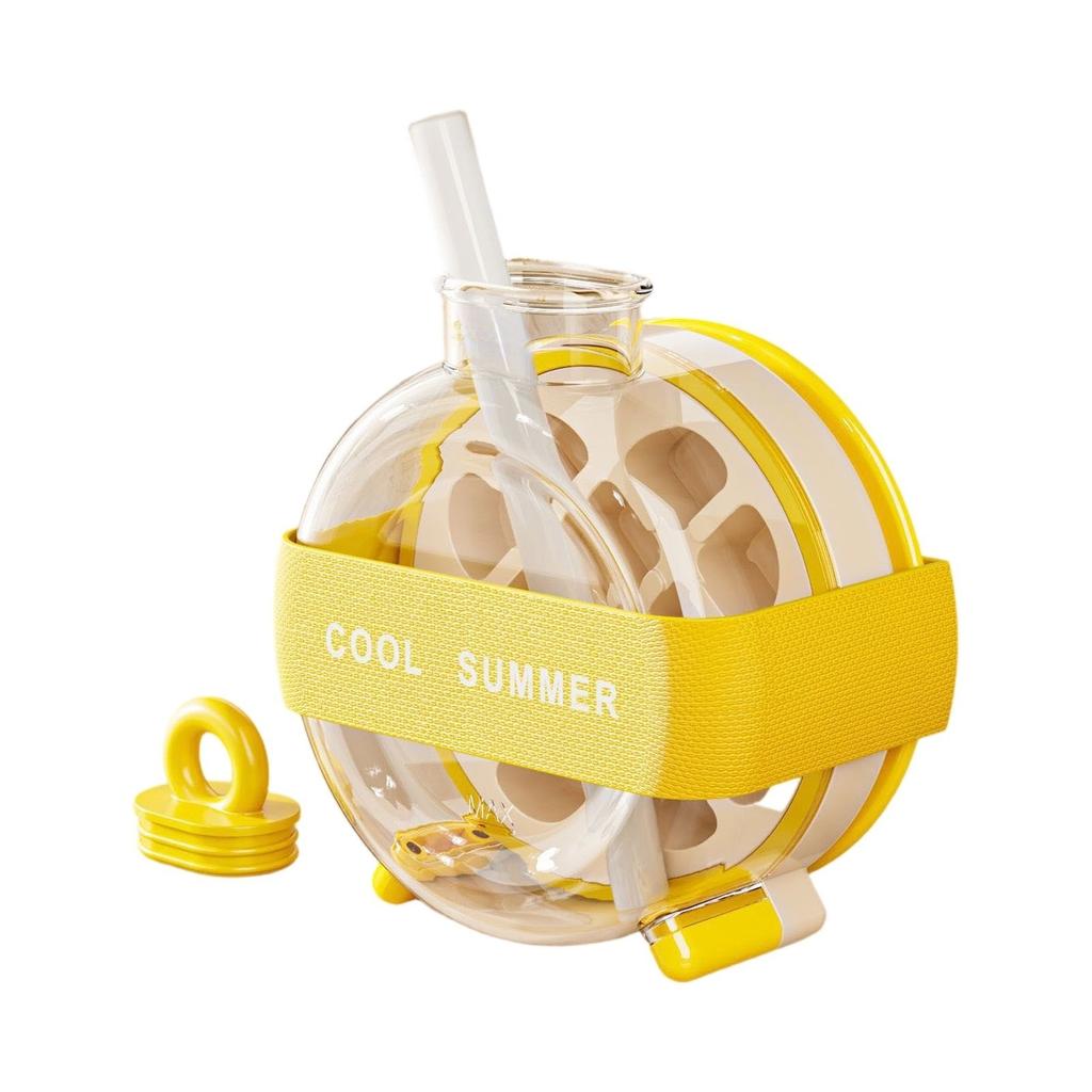 Mold Food Grade Home Take-away Maker Ice Box Straw Cup Press Ice-removing Curling Pot