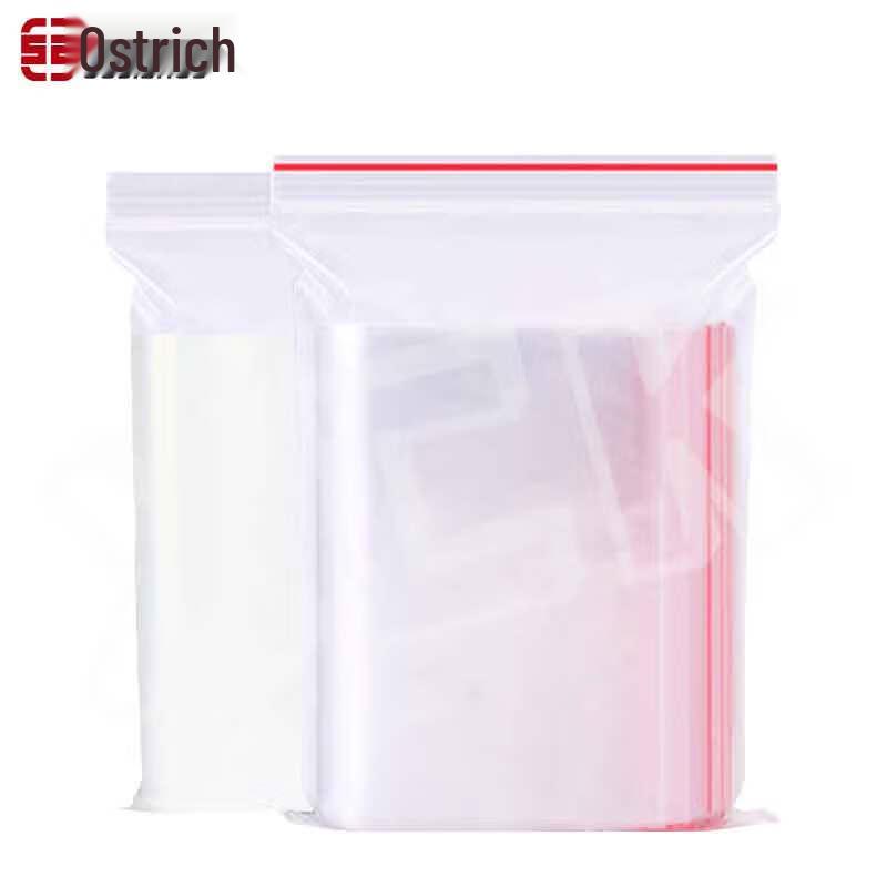 Ouzhuo Transparent PE Food-Grade Self-Sealing Storage Bags