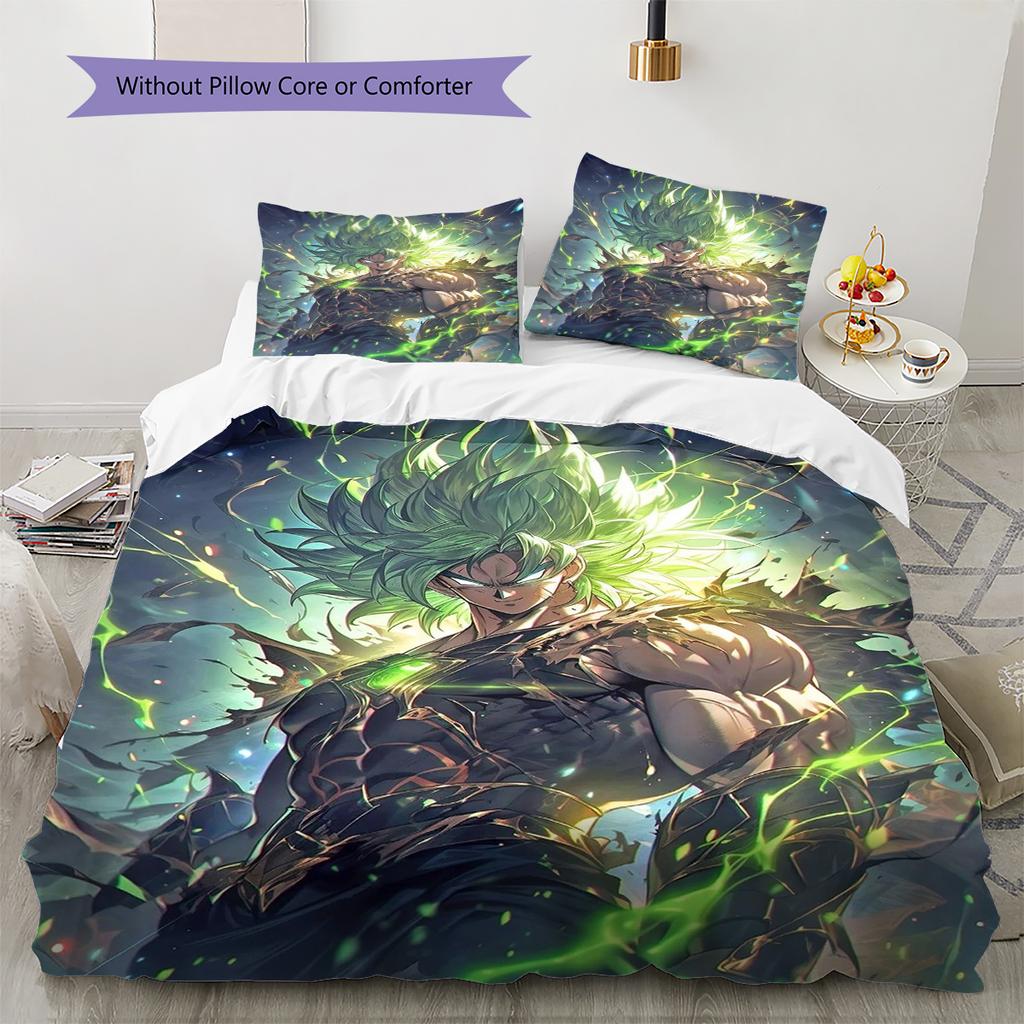 Set Copripiumino Trapuntato con Fantasia Cartone Animato Federa Decorazione per la Casa Regalo di Compleanno (1 * copripiumino + 2 * federa, senza nucleo)