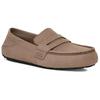 UGG Casual Heritage Sheepskin Loafers Men's Gray Brown 1166762-SKP