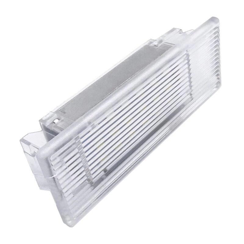 1Pair LED Luggage Trunk Lights License Plate Light Boot Glove Box Lamps Auto Interior Lamp Replacement Parts for BMW F10 F20 F30