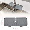 1 Pc Kitchen Sink Faucet Drain Pad Silicone Foldable Bathroom Countertop Water Splash Protector Mat Kitchen Gadgets