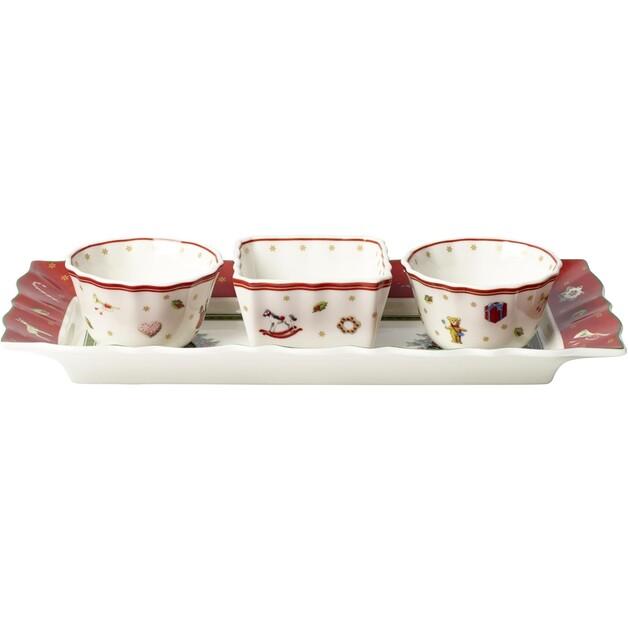 Villeroy & Boch Toy's Delight Drinking Bowl Set, 4 Pieces (1485858420)