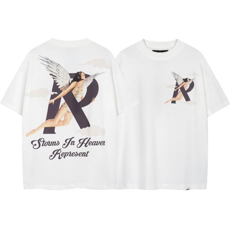 ZYLLO  Y2K Cotton T-Shirt Harajuku Letter Print Oversized Punk Tee Hip Hop Streetwear Short Sleeve Clothes