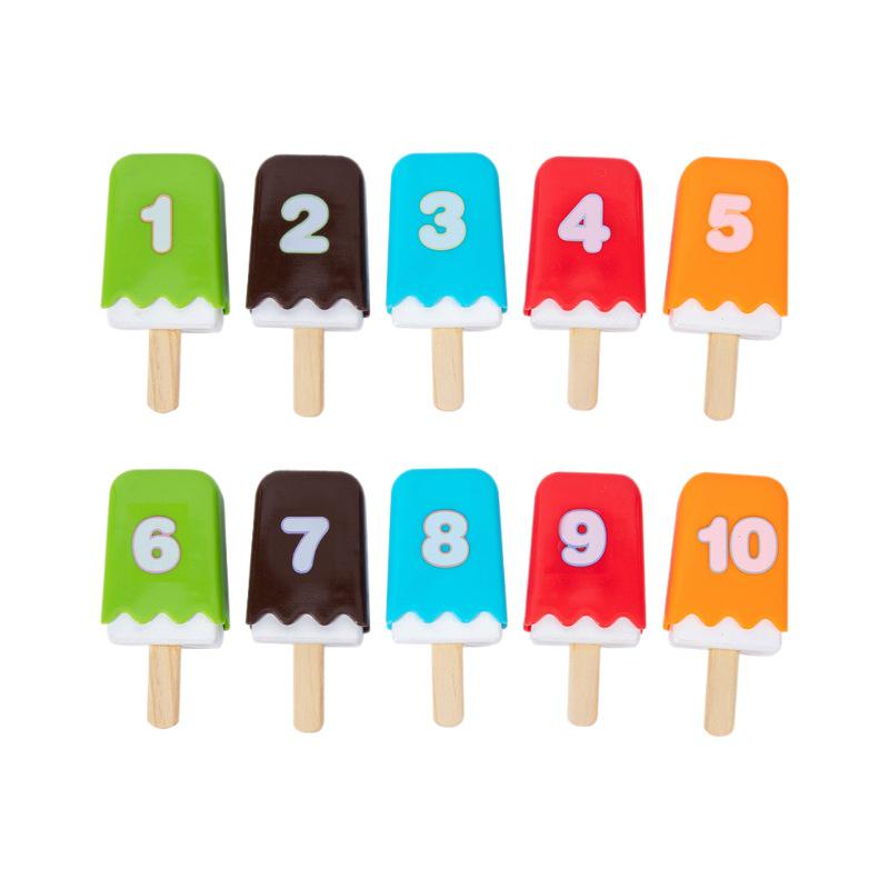 Kid's Ice Cream Toy Kitchen Set - Pretend Play for Girls Ages 3-6
