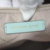 Michael Kors Satchel Shoulder Bag Handbag Cowhide Light Green Women 35S0GYZS3L Used