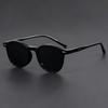 Retro Ultra-Light Fashion Glasses Perfect for Parties, Running, Travel Durable Round Structure Street Photography Props