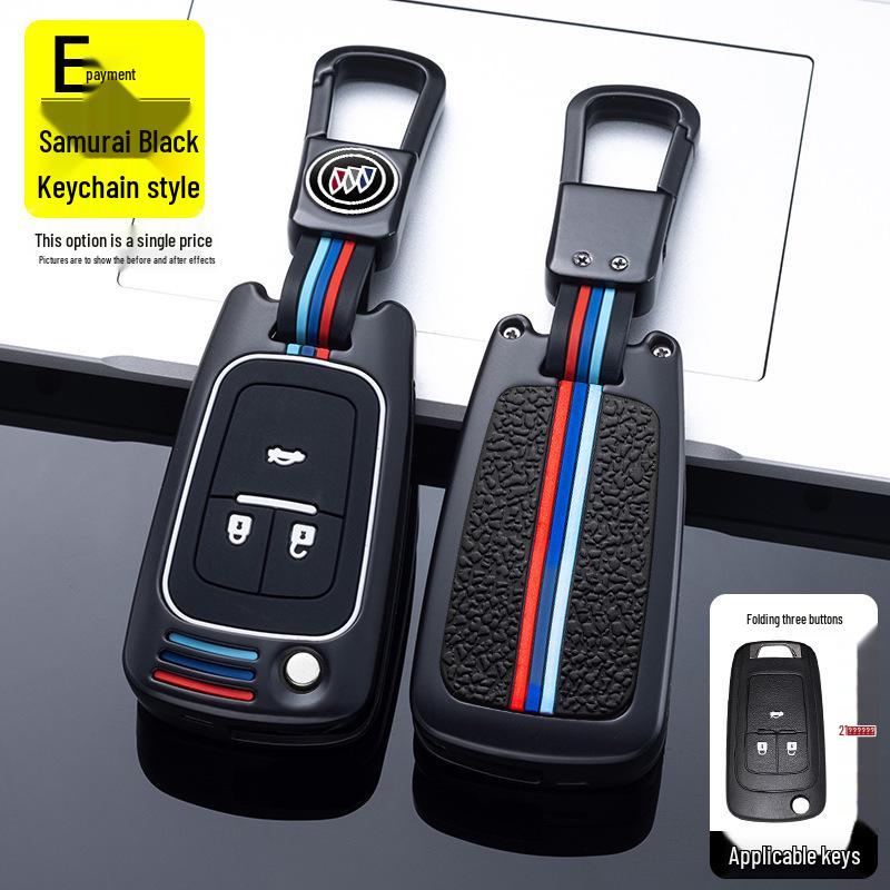 Buick Car Key Bag with Metal Protective Shell for Regal, LaCrosse, Encore, and GL8 Models