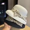 Women'S Versatile Straw Hat | Flat-Topped British Fresh Beach Hat, Lightweight, Suitable for Outdoor Seaside Vacation Tourism