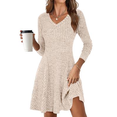 Womens Casual Dress Long Sleeve Dresses