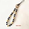 Crystal Glass Bead Phone Lanyard: Anti-Lost Fashion Accessory Keychain