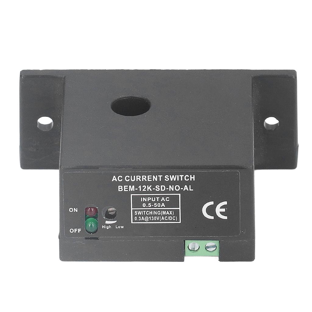 BERM Przełącznik wykrywania prądu AC Normalnie otwarty Miniaturowy przełącznik transformatora prądowego 0.5?50A