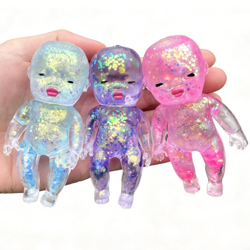 Activating Toys Squishy Sugar Baby Maltose Squeeze Toy Kawaii Baby Stretchable Slow Rising Fidget Toy For Adults Stress Anxiety Relief Gifts