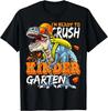Bereit, den Kindergarten zu rocken Dinosaurier Zurück in die Schule Geschenk Unisex T-Shirt