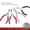 Concave Round Nose Half-Round Needle Nose Pliers for DIY Jewelry and Wire Wrapping