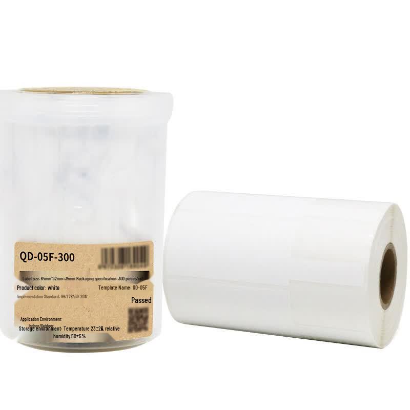 Makeid QD-05F-300 Synthetic Cable Label Roll