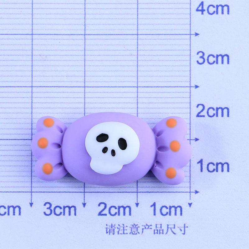 10 Pcs New Cute Halloween Pumpkin Flat Back Resin Cabochons Scrapbooking Diy Jewelry Hairpin Craft Decoration Accessorie A113