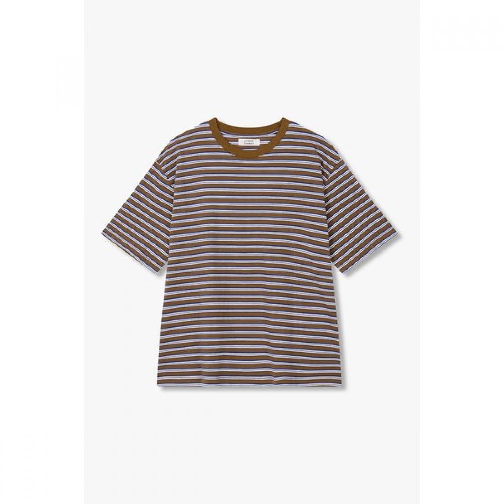 STudio Tomboy Men MulTi STripe Logo T shirT 9176322985