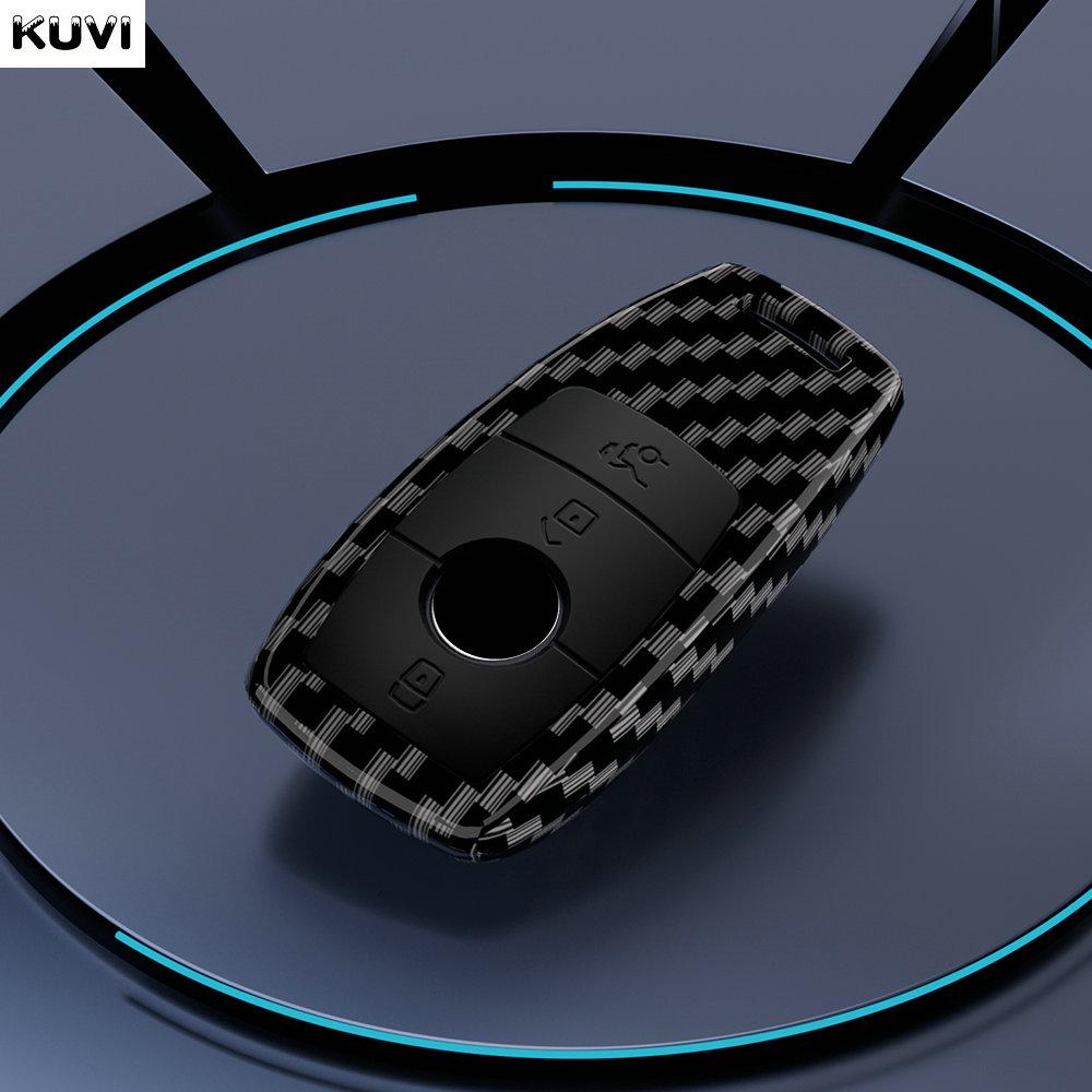 Abs Kohlefaser Auto Fernbedienung Schlüsselhülle Abdeckung Schale Für Mercedes Benz A C E S G Klasse Glc Cle Cla Glb Gls W177 W205 W213 W222 X167