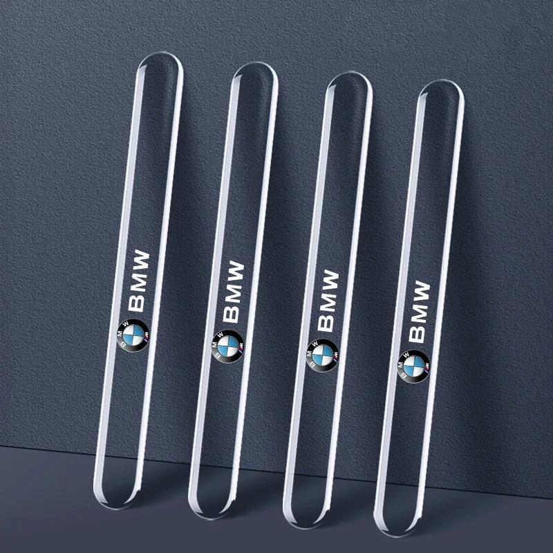 Car Door Edge Protection Strips Anti Scratch Rearview Mirror Anti-collision Sticker For BMW E90 320 318i 320i 325i 320d X1 328xi