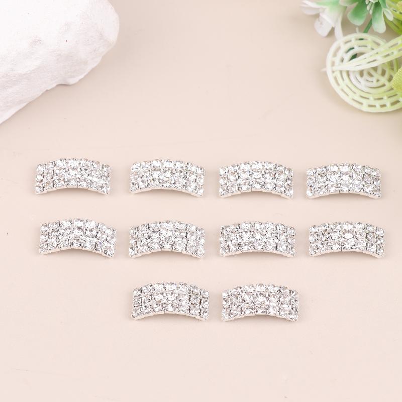 

5/10 шт. 20*9 мм Многодренажная бриллиантовая пряжка Одежда Головной убор DIY Декоративные аксессуары 10pcs