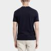 Fila Solid Color Simple Round Neck Pullover Business Casual Short Sleeve T-Shirt Men Tops Legendary-Blue F11M321109FNV