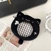 Cute Card Holder Mini with Zipper Badge Protective Cover Cartoon Portable Bag Pendant