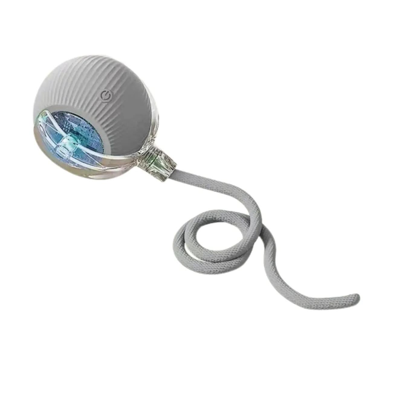 

Игрушки для кошек интерактивный мячик автоматические катящиеся игрушки для собак искусственный хвост перезаряжаемая умная электрическая игрушка для питомцев дрессировка кошек имитация мыши серый