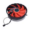 CPU Cooler Pure Aluminum Material Dispersed Conduction Silent Heat Dissipation Cooling Fan for Office Computer