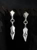 Sterlingworth Diahill-D1 Natural Stone Silver Earrings