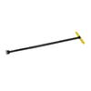 Easy-to-use Folding Water Stop Wrench with T-Handle for Water Meters (Yellow)