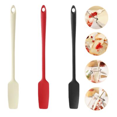 Spatule en Silicone pour Pot Épandeur Multi-Usage pour Pot Beurre de Cacahuète Gelée Chocolat Épandeur Grattoir Mélangeur