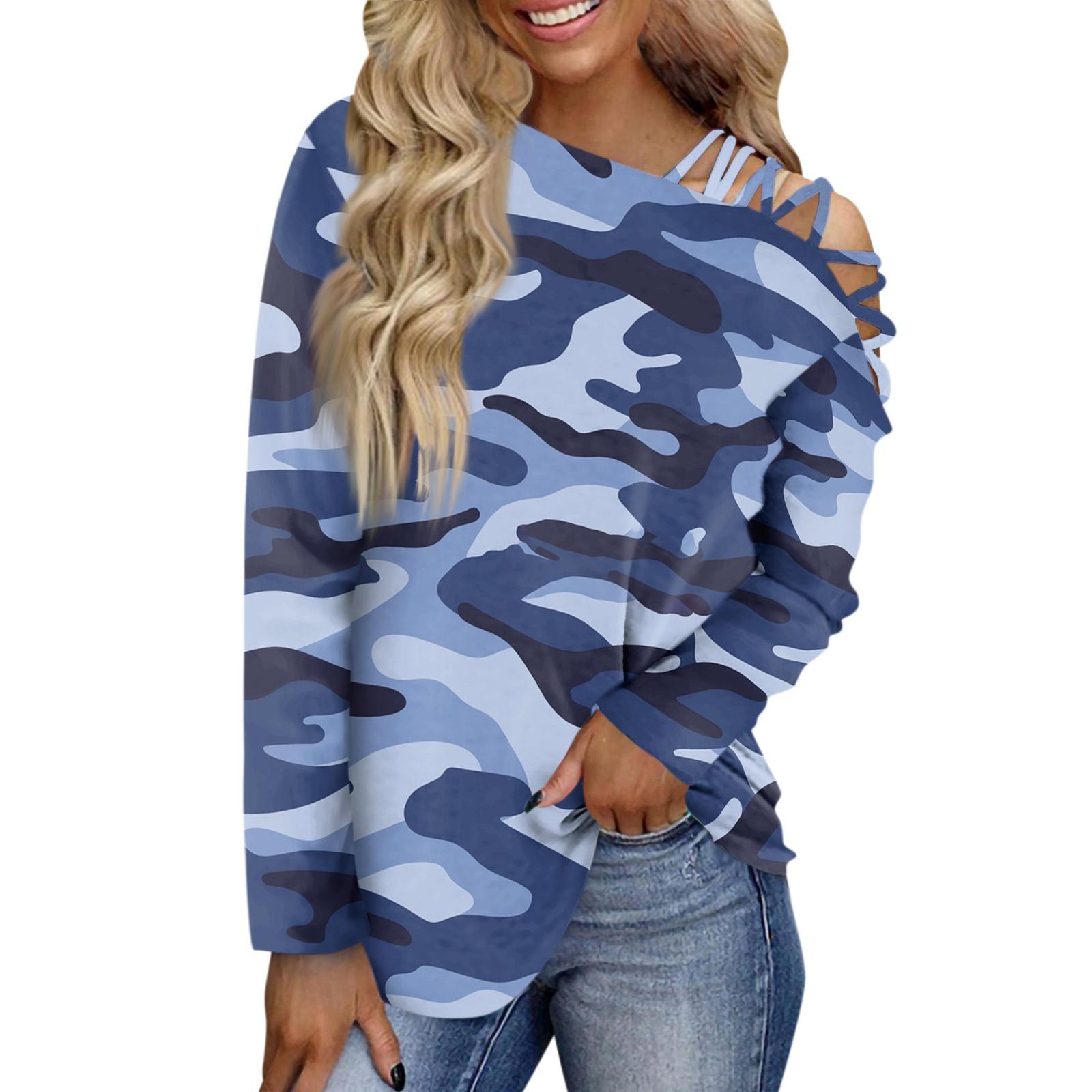 

Женская осенне-зимняя модная повседневная футболка с принтом, длинный топ без бретелек XL