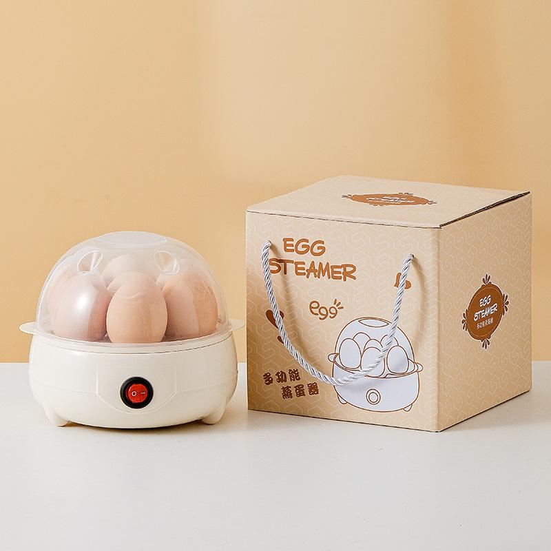 Multifunctional Mini Household Electric Egg Steamer Egg Cooker Automatic Power Off Anti Dry Boiling Industrial Gifts Practical Electrical Appliances