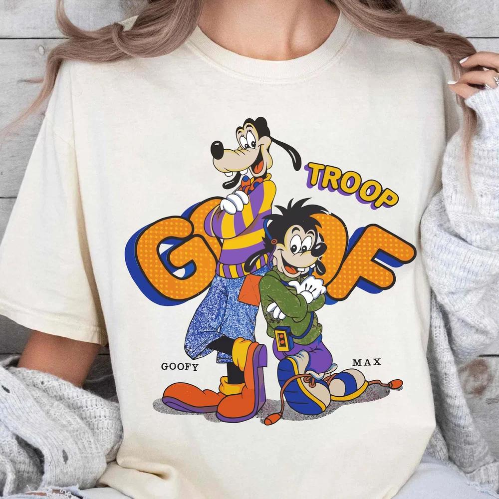 Goof Troop Shirt A Goofy Movie TShirt Goofy Max S