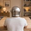 Visored Barbuta Knight Helmet – 18 Gauge Steel Crusader Armor for Cosplay, LARP