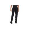 Nike Knitted Sweatpants Letter Logo Print Fleece Lined Soft Black Kids' DX5160-010