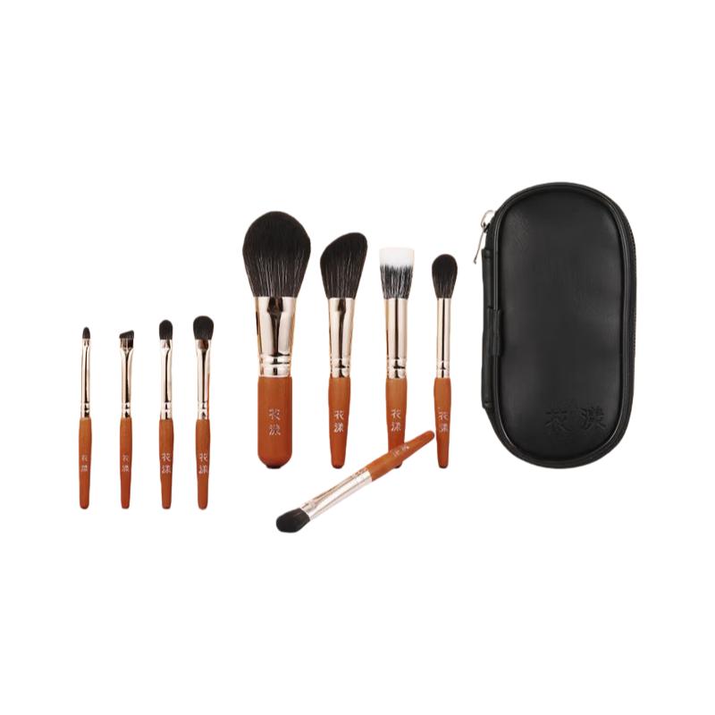 

Huayang Makeup Brush Set, Light Brushes, 9 Brushes
