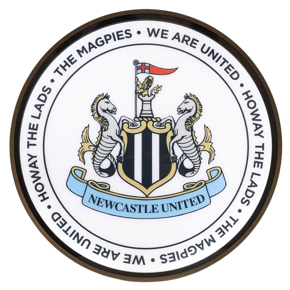 Newcastle United FC LED nástěnné svítidlo
