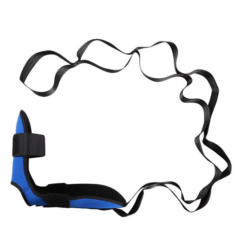 

Yoga Stretching Tension Band One-word Horse Pedal Elastic Fitness Leg Special Resistance синій