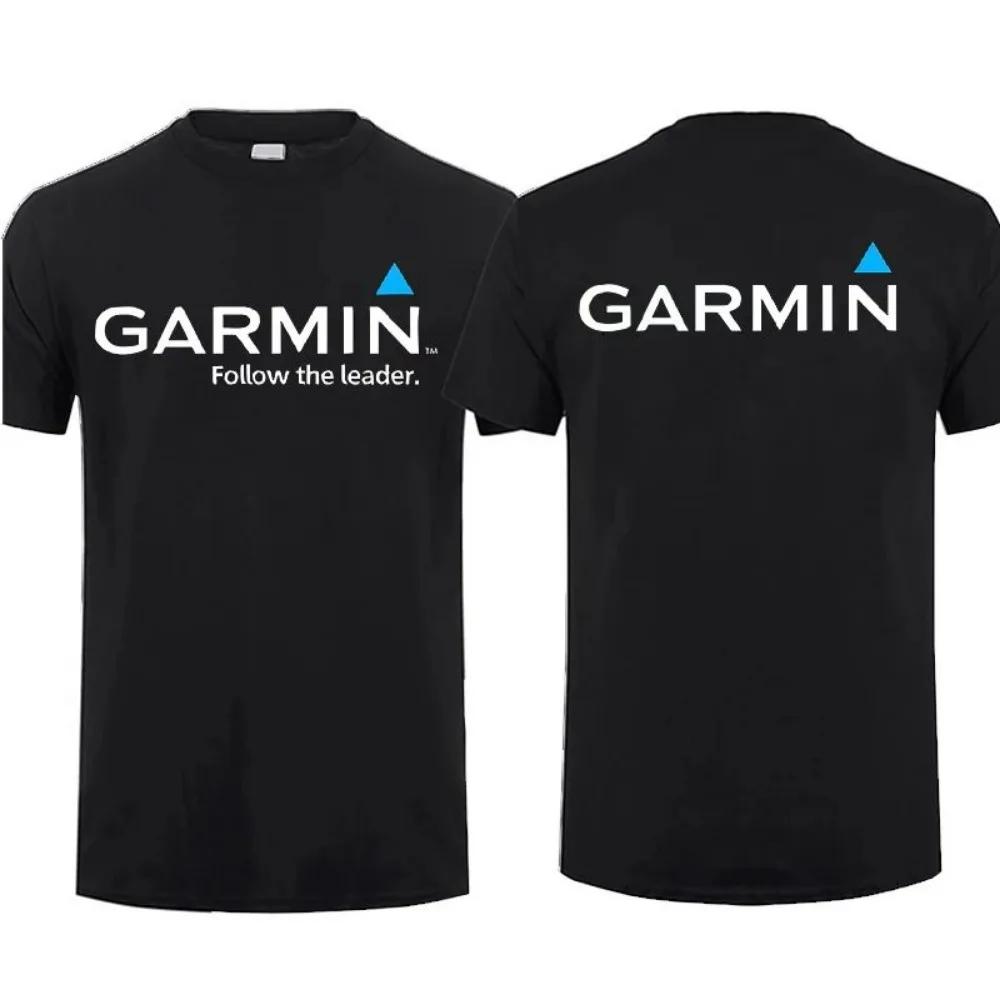 

Чоловіча літня чоловіча футболка Мода Garmin Бавовняна футболка Baju Garmin Мікрофібра Підходить для занять спортом Юнісекс Оверсайз футболка 3XL