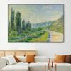 Claude Monet Exhibition Art Posters Canvas Oil Painting Garden Boat Lake Landscape Nature Landscape Wall Art Room Home Decor