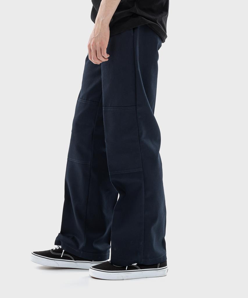 DICKIES Double Knee Loose Fit Flex Work Pants Dark Navy