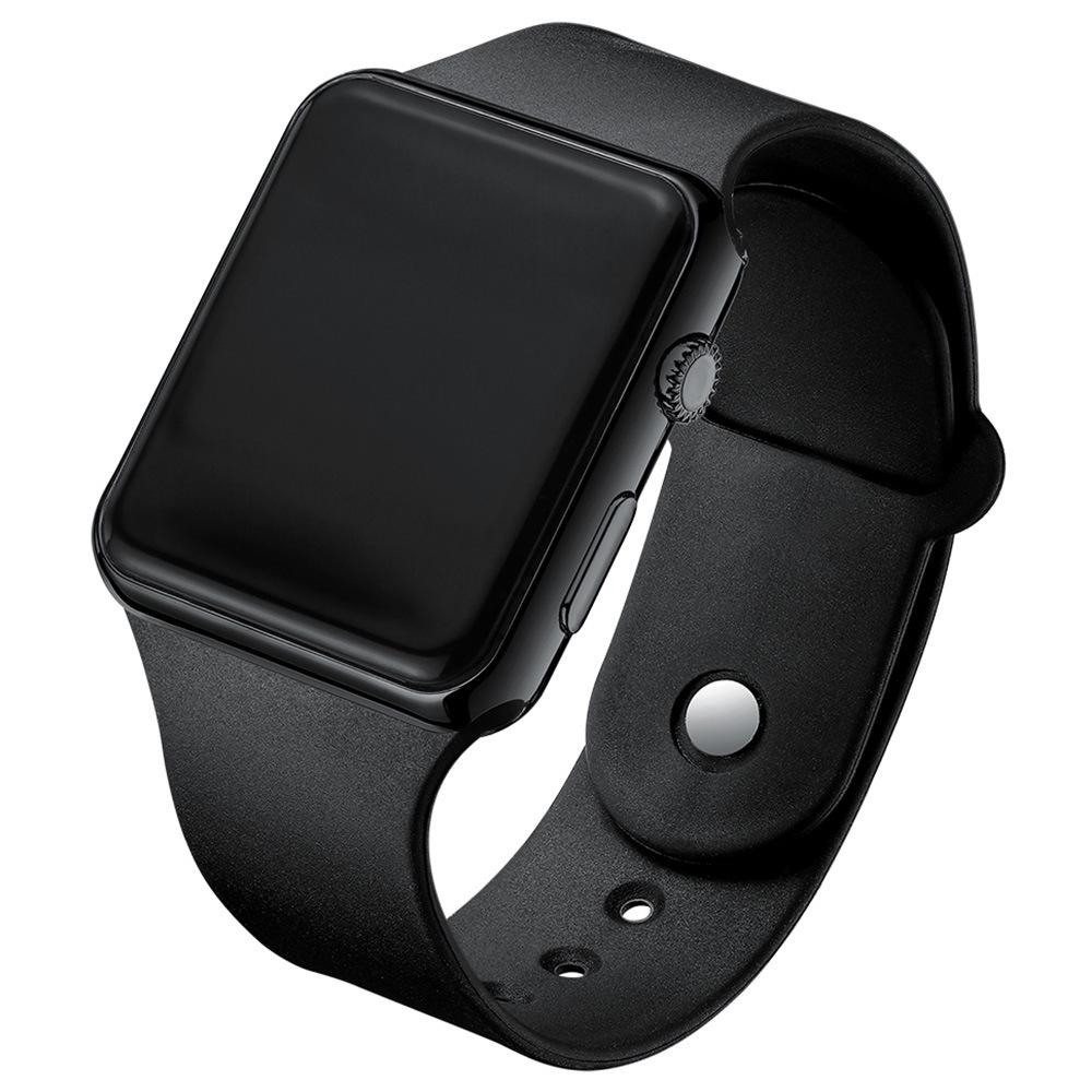 

Унисекс светодиодные светящиеся квадратные цифровые часы