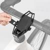 Elastic Silicone Cycling Phone Mount Nonslip Edges Secure for 4-7Inch Smartphones Vibrations Resistance