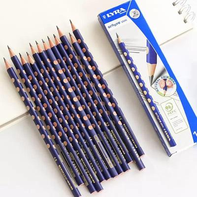 LYRA Germany Kids' Triangular Grip HB Pencils, 12-Pack