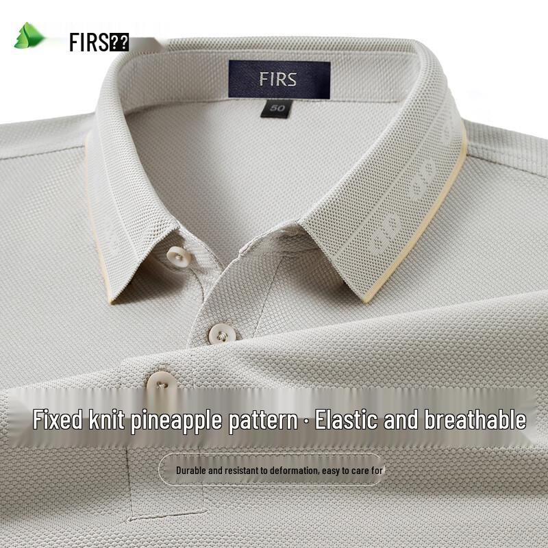 

Men s Pineapple Textured Polo Shirt 3XL